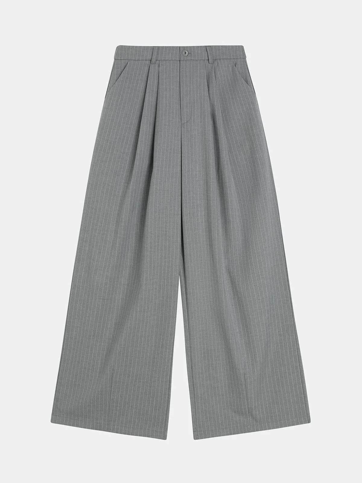300 GSM BAGGY FIT STRIPED PLEATED 'GARY' PANTS