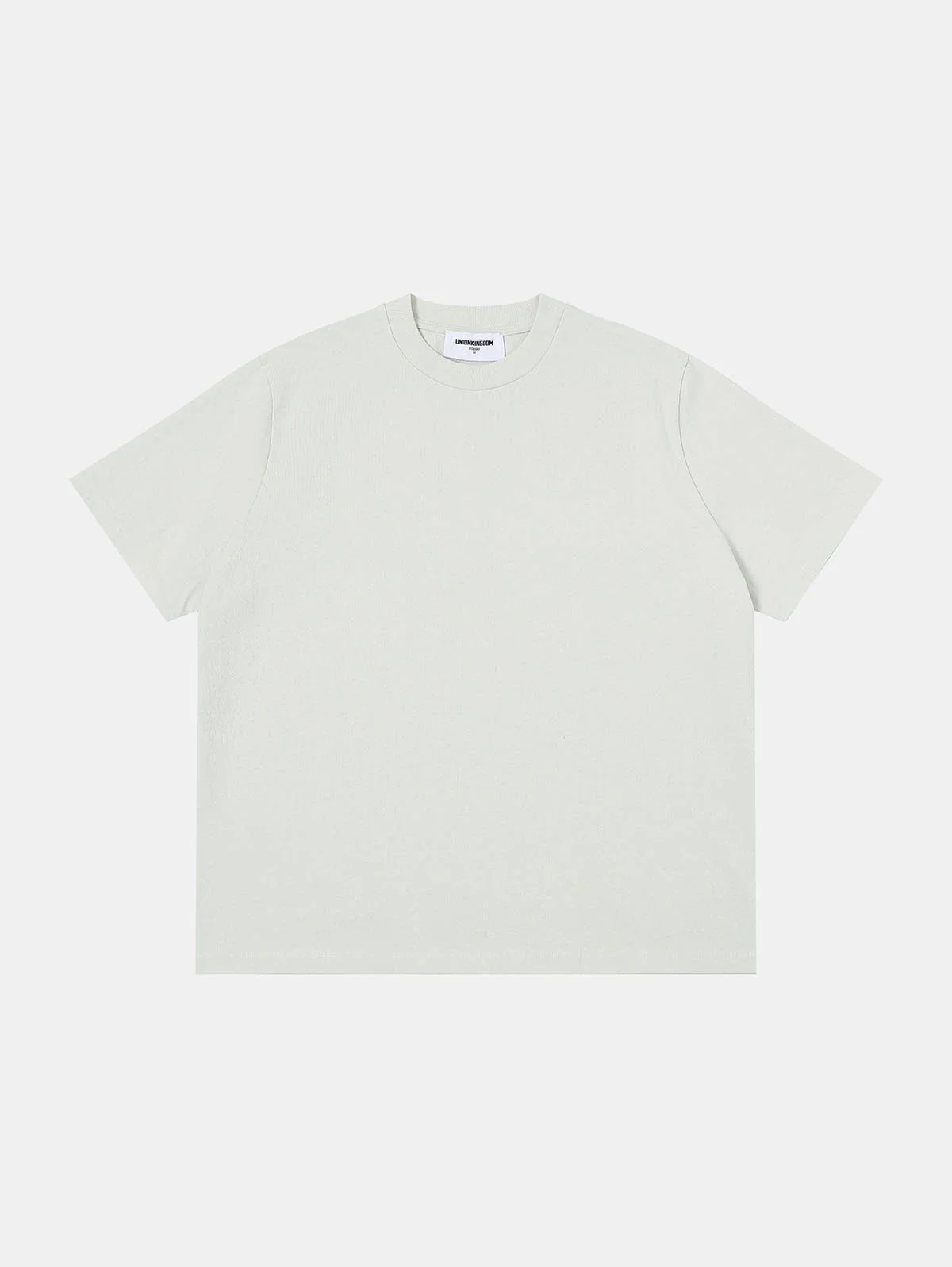 320 GSM BOXY CROPPED 'WASHED OFF WHITE' T-SHIRT