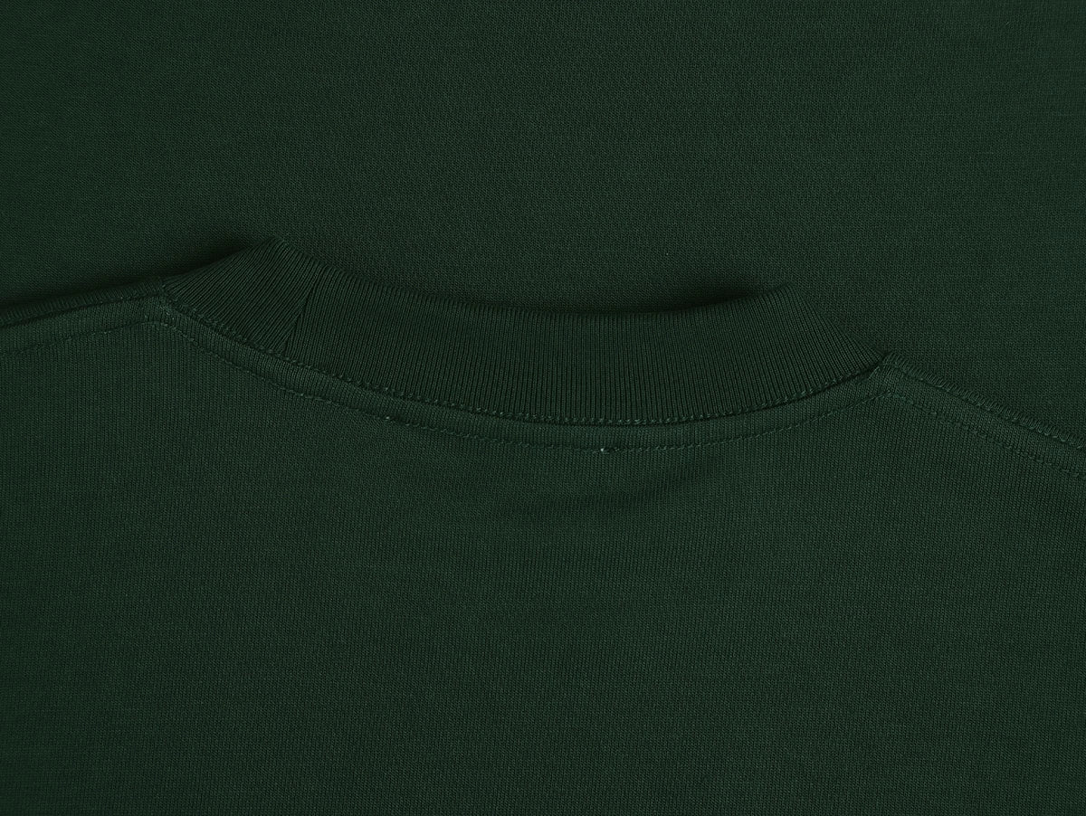 320 GSM LOOSE FIT 'DARK GREEN' T-SHIRT - Image 4