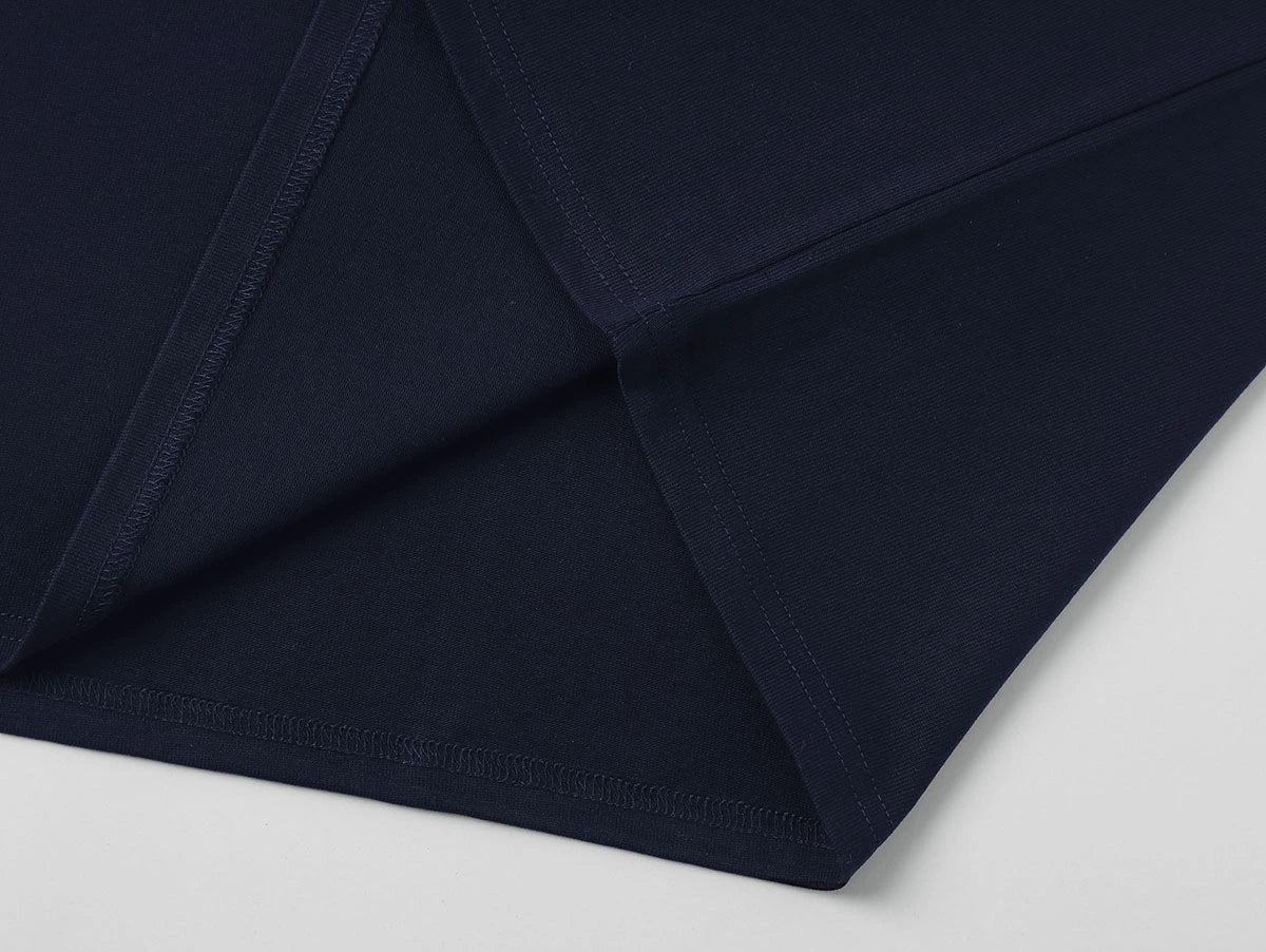 320 GSM LOOSE FIT 'NAVY BLUE' T-SHIRT - Image 5