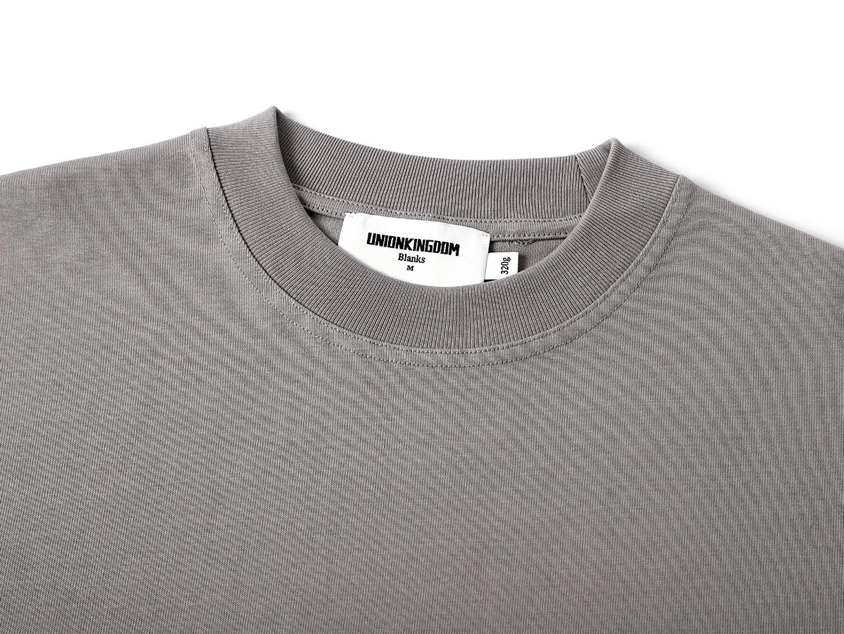320 GSM LOOSE FIT 'SMOKE' T-SHIRT - Image 3