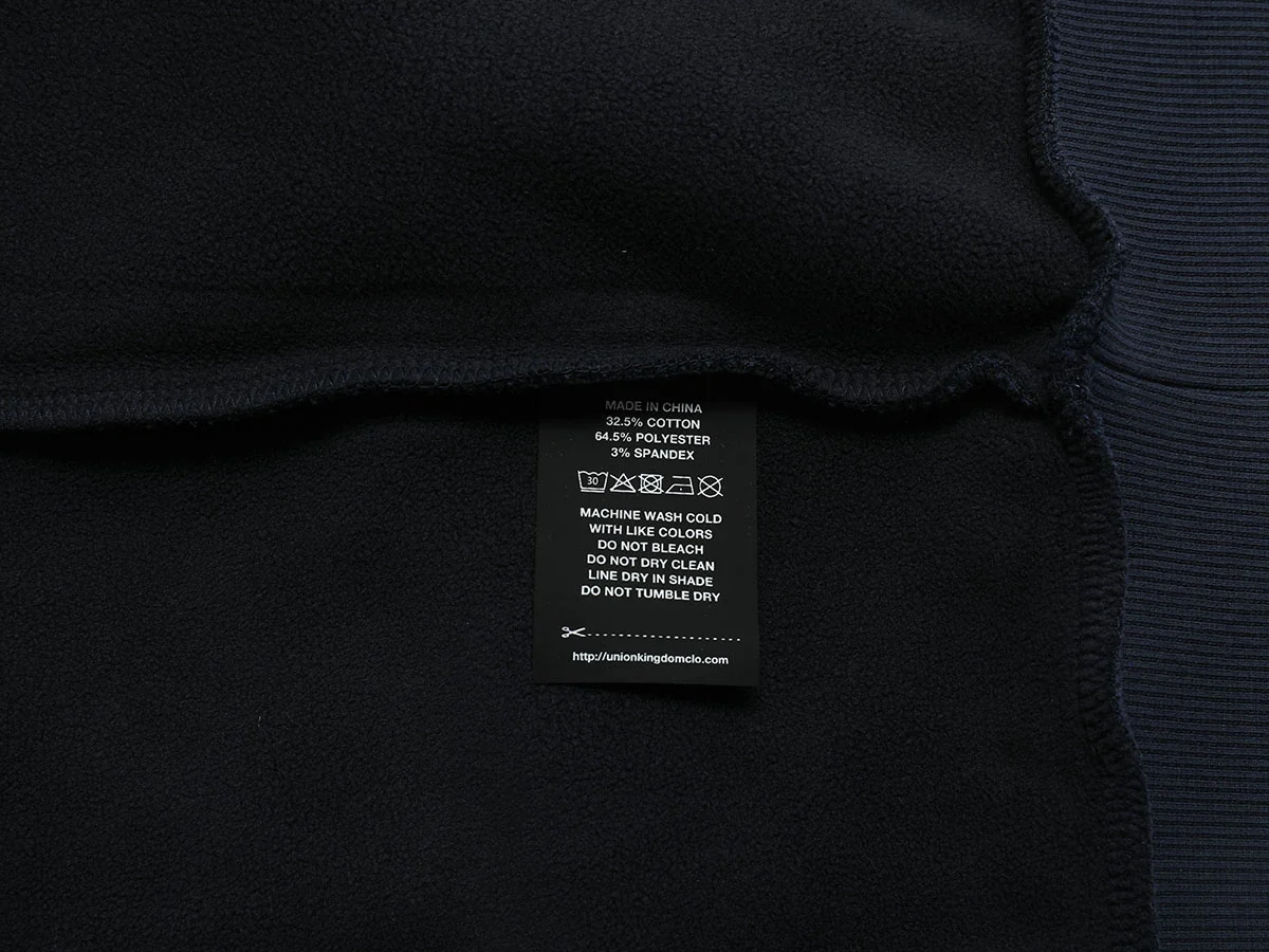 500 GSM  BOXY CROPPED 'NAVY BLUE' HOODIE - Image 7