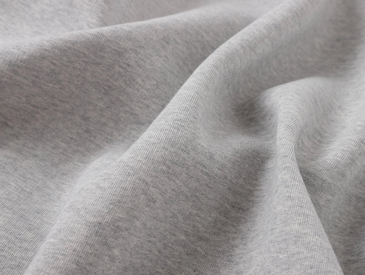 630 GSM BOXY CROPPED FIT 'FLOWER GRAY' HOODIE - Image 5
